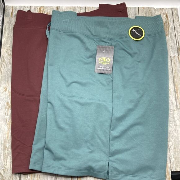 Women's French Terry Cloth Bermuda Shorts 2-Pack Size XXXL - Picture 4 of 12